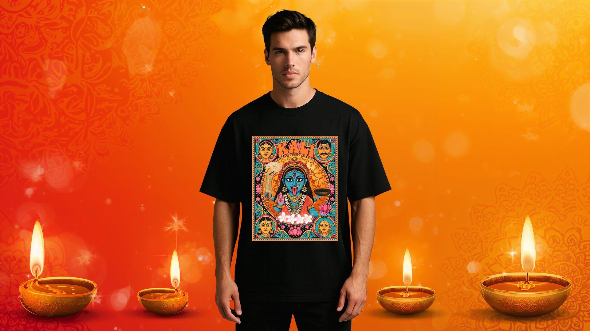 bengali graphic oversized tshirt