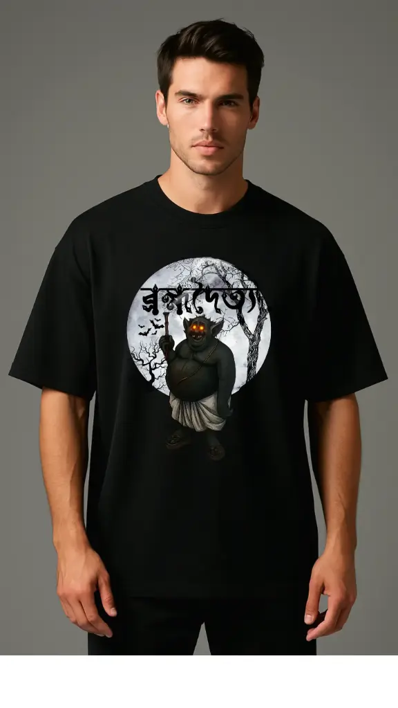 Brahmadaitya Oversized Tshirt Men