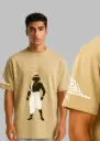 Cosmic Conscious Krishna Oversized Tshirt Men