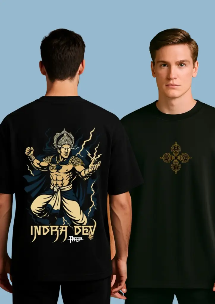 Indra Dev Oversized Men Tshirt (S)