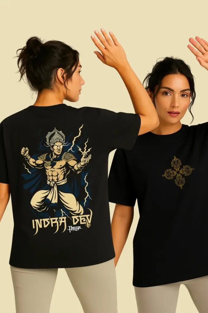 Indra Dev Oversized Women Tshirt (S)